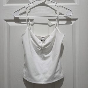 Garage Cami Ruched Sweetheart Cut NWT Size Med